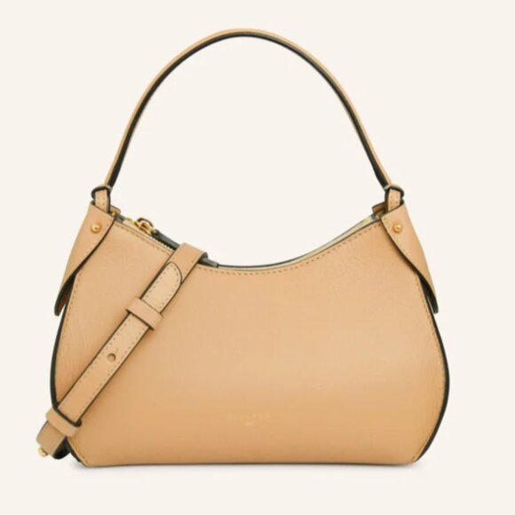 Fleuron Handbags - Fleuron Mini Pivoine handbag, cookie